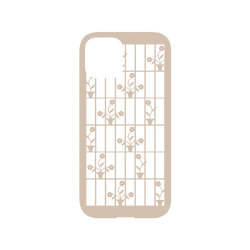 犀牛盾NX系列背板 - iPhone 12/12 Pro - 【聯名設計款】 - 印花樂 - 鐵花窗/背蓋盆花粉紅