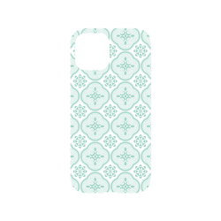 犀牛盾NX系列背板 - iPhone 12 Pro Max - 【聯名設計款】 - 玻璃海棠/背蓋透明粉綠(小)