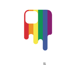 犀牛盾NX系列背板 - iPhone 13 mini - 【獨家設計款】 - lovewins-彩虹