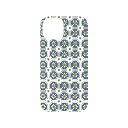 犀牛盾NX系列背板 - iPhone 13 mini - 【聯名設計款】 - 印花樂 - 老磁磚2號/藍灰