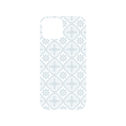 犀牛盾NX (MagSafe 兼容)背板 - iPhone 13 mini - 印花樂 - 玻璃海棠/透明藍灰