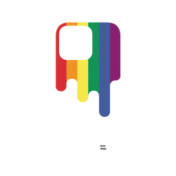 犀牛盾NX系列背板 - iPhone 13 Pro - 【獨家設計款】 - lovewins-彩虹
