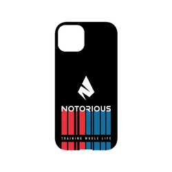犀牛盾NX系列背板 - iPhone 14 - 【聯名設計款】 - 館長 - NOTORIOUS 藍白紅愛國者勳章