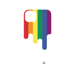 犀牛盾NX系列背板 - iPhone 14 Plus - 【獨家設計款】 - lovewins-彩虹