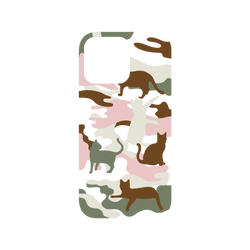 犀牛盾NX系列背板 - iPhone 14 Pro Max - 【獨家設計款】 - 喵迷彩-粉