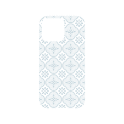 犀牛盾NX (MagSafe 兼容)背板 - iPhone 14 Pro Max - 印花樂 - 玻璃海棠/透明藍灰