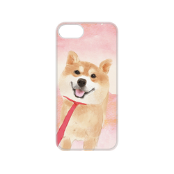 犀牛盾NX系列背板 - iPhone 7/8/SE2/SE3 -  【聯名設計款】 - 沐晨Muchen - 渲染款拉住小柴