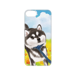 犀牛盾NX系列背板 - iPhone 7/8/SE2/SE3 -  【聯名設計款】 - 沐晨Muchen - 晴天款拉住黑柴