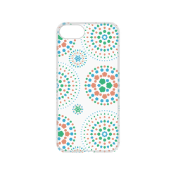 犀牛盾NX系列背板 - iPhone 7/8/SE2/SE3 - 【聯名設計款】 - 印花樂 - 煙火/透明普普黃