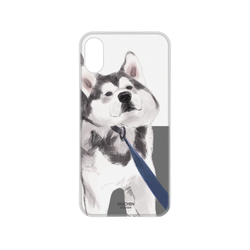 犀牛盾NX系列背板 - iPhone X -  【聯名設計款】 - 沐晨Muchen - 拉住哈士奇