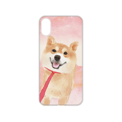 犀牛盾NX系列背板 - iPhone X -  【聯名設計款】 - 沐晨Muchen - 渲染款拉住小柴