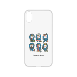犀牛盾NX系列背板 - iPhone X - 【聯名設計款】 - Ning - 打扮的小藍