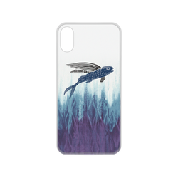 犀牛盾NX系列背板 - iPhone X - 【聯名設計款】 - 花生騷有限公司 - 海洋WAWA-飛魚