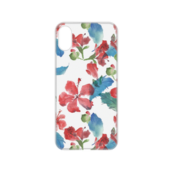 犀牛盾NX系列背板 - iPhone X - 【聯名設計款】 - 花生騷有限公司 - 海洋WAWA-熱島扶桑白款