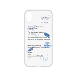 犀牛盾NX系列背板 - iPhone X - 【聯名設計款】 - No Reason - blue