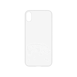 犀牛盾NX系列背板 - iPhone XS - 【獨家設計款】 - 幾何-動物系列/犀牛