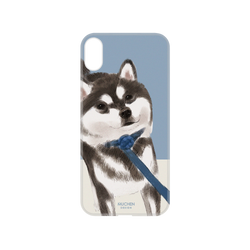 犀牛盾NX系列背板 - iPhone XS -  【聯名設計款】 - 沐晨Muchen - 拉住黑柴