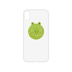 犀牛盾NX系列背板 - iPhone XS - 【聯名設計款】 - 邱哥 - 動物世界-鱷魚 Animal World-Aligator (圓頭款)