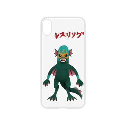 犀牛盾NX系列背板 - iPhone XS - 【聯名設計款】 - 邱哥 - 怪獸摔角-湖水怪 Kaiju Lucha Libre-Lagoon master