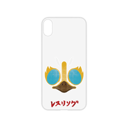 犀牛盾NX系列背板 - iPhone XS - 【聯名設計款】 - 邱哥 - 怪獸摔角-紅鳥獸 Kaiju Lucha Libre-Crimson Moth