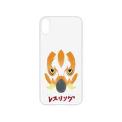 犀牛盾NX系列背板 - iPhone XS - 【聯名設計款】 - 邱哥 - 怪獸摔角-紫狐貍 Kaiju Lucha Libre-Violet Fox