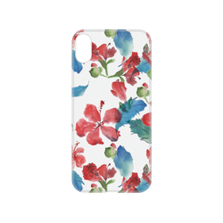 犀牛盾NX系列背板 - iPhone XS - 【聯名設計款】 - 花生騷有限公司 - 海洋WAWA-熱島扶桑白款