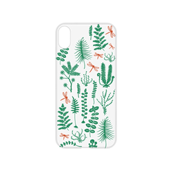 犀牛盾NX系列背板 - iPhone XS - 【聯名設計款】 - 印花樂 - 野花草蜻蜓