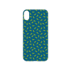 犀牛盾NX系列背板 - iPhone XS - 【聯名設計款】 - 印花樂 - 台灣八哥4號/土耳其藍