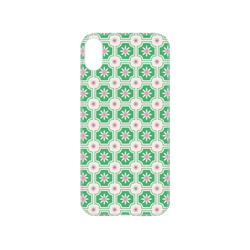 犀牛盾NX系列背板 - iPhone XS - 【聯名設計款】 - 印花樂 - 老磁磚2號/草綠