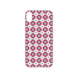 犀牛盾NX系列背板 - iPhone XS - 【聯名設計款】 - 印花樂 - 老磁磚2號/透明玫紅