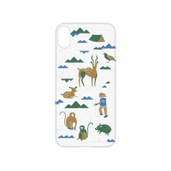 犀牛盾NX系列背板 - iPhone XS - 【聯名設計款】 - 印花樂 - 山中健行/下雪