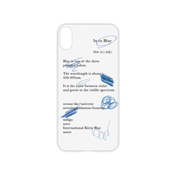 犀牛盾NX系列背板 - iPhone XS - 【聯名設計款】 - No Reason - blue