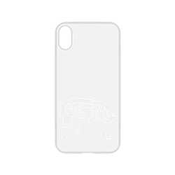 犀牛盾NX系列背板 - iPhone XR - 【獨家設計款】 - 幾何-動物系列/犀牛