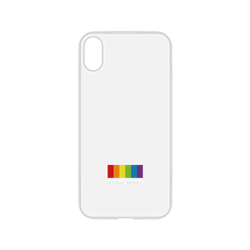 犀牛盾NX系列背板 - iPhone XR - 【獨家設計款】 - Love wins-Not alone