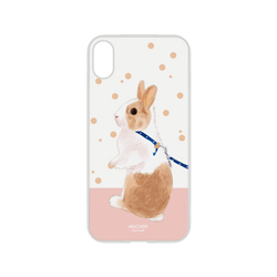 犀牛盾NX系列背板 - iPhone XR - 【聯名設計款】 - 沐晨Muchen - 拉住兔兔