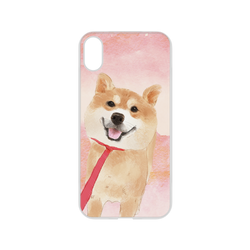 犀牛盾NX系列背板 - iPhone XR - 【聯名設計款】 - 沐晨Muchen - 渲染款拉住小柴