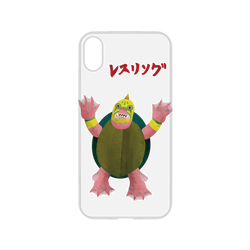 犀牛盾NX系列背板 - iPhone XR - 【聯名設計款】 - 邱哥 - 怪獸摔角-黃面獸 Kaiju Lucha Libre-Yellow Turtla