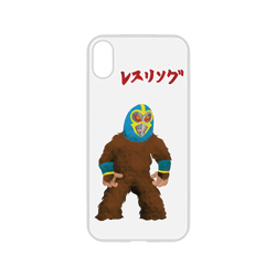 犀牛盾NX系列背板 - iPhone XR - 【聯名設計款】 - 邱哥 - 怪獸摔角-藍猩獸 Kaiju Lucha Libre-Blue Kong