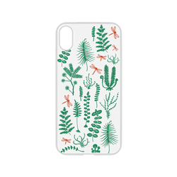 犀牛盾NX系列背板 - iPhone XR - 【聯名設計款】 - 印花樂 - 野花草蜻蜓