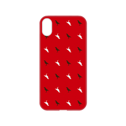 犀牛盾NX系列背板 - iPhone XR - 【聯名設計款】 - 印花樂 - 小八哥/紅
