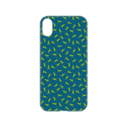 犀牛盾NX系列背板 - iPhone XR - 【聯名設計款】 - 印花樂 - 台灣八哥4號/土耳其藍