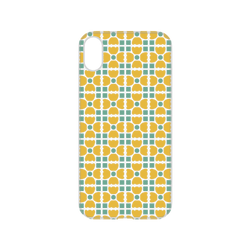犀牛盾NX系列背板 - iPhone XR - 【聯名設計款】 - 印花樂 - 老磁磚4號/六零黃藍