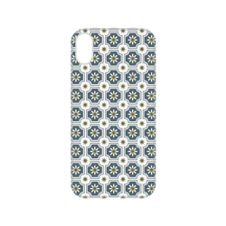 犀牛盾NX系列背板 - iPhone XR - 【聯名設計款】 - 印花樂 - 老磁磚2號/藍灰