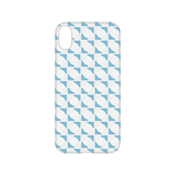 犀牛盾NX系列背板 - iPhone XR - 【聯名設計款】 - 印花樂 - 老磁磚3號/透明藍白
