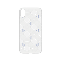 犀牛盾NX系列背板 - iPhone XR - 【聯名設計款】 - 印花樂 - 海棠/輕盈白