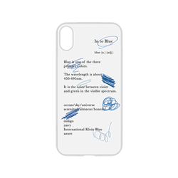 犀牛盾NX系列背板 - iPhone XR - 【聯名設計款】 - No Reason - blue