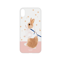 犀牛盾NX系列背板 - iPhone XS Max -  【聯名設計款】 - 沐晨Muchen - 拉住兔兔