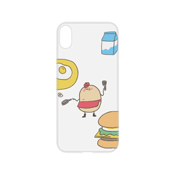 犀牛盾NX系列背板 - iPhone XS Max - 【聯名設計款】 - 咻咻熊 - 元氣早餐泥泥