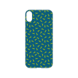 犀牛盾NX系列背板 - iPhone XS Max - 【聯名設計款】 - 印花樂 - 台灣八哥4號/土耳其藍