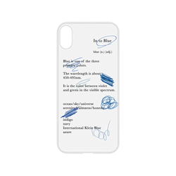 犀牛盾NX系列背板 - iPhone XS Max - 【聯名設計款】 - No Reason - blue